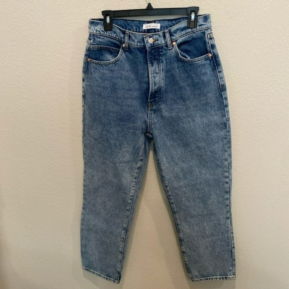 Betro Simone Anthropologie Mom Jeans Size 30 NWT Blue